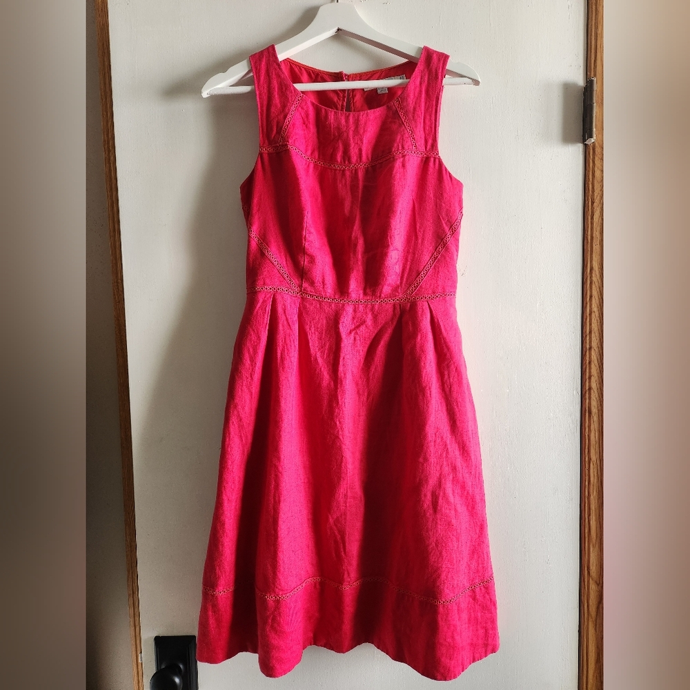Boden 2R Linen Dress